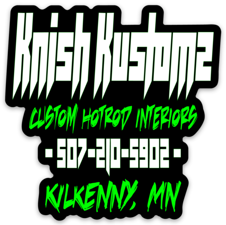 Knish Kustomz logo sponsor supporting SMP Enduro Racing and local dirt track Enduro events in Southern Minnesota.