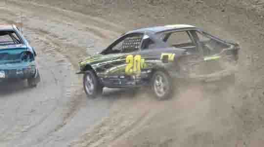 Troy Tuma Power Slide $5,000 to Win Compact Class Enduro Racing Southern Minnesota Promotions at Chateau Speedway
