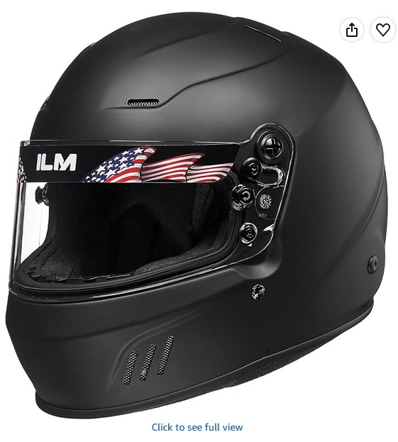 ILM 760 is a full-face auto racing helmet